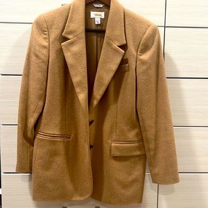 Rare Vintage Talbots Camel Hair blazer Size 6 / small